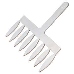 Шпатель для шоколадного декору h 60 мм (на 8 листочків) Martellato - 20FH01S