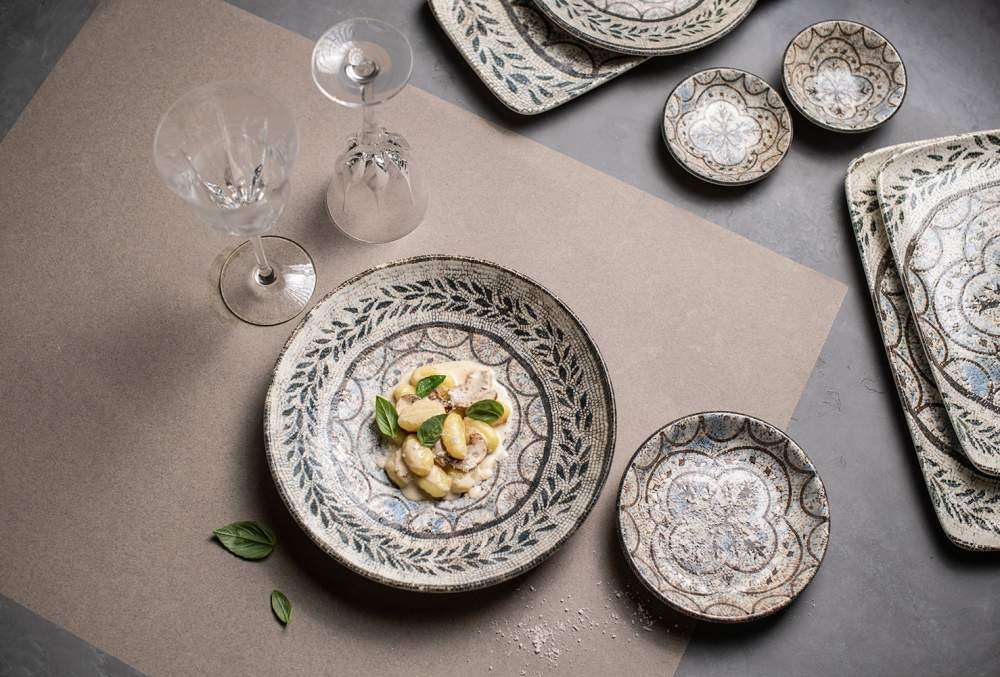 Тарілка глибока ID Fine Pietra 25 см 1140 мл - 20446-121125 - Фото 2