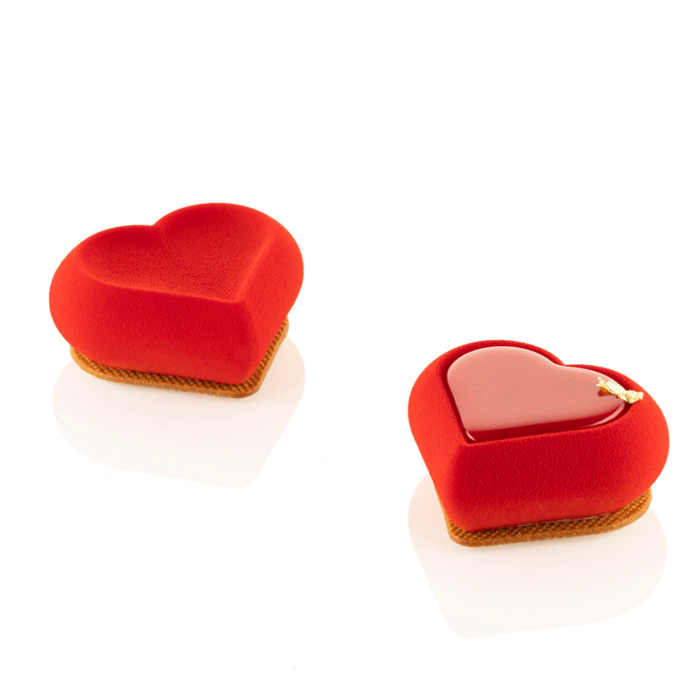 Силиконовая форма для десертов HEARTIX 85 мл Silikomart HEARTIX 85 - Фото 1