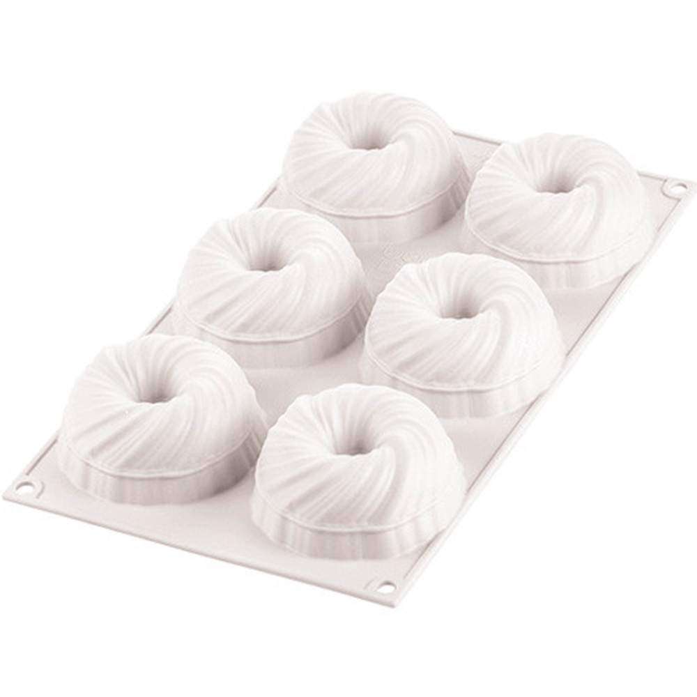 Силіконова форма для десертів INTRECCIO 105 мл Silikomart INTRECCIO 105 - Фото 2