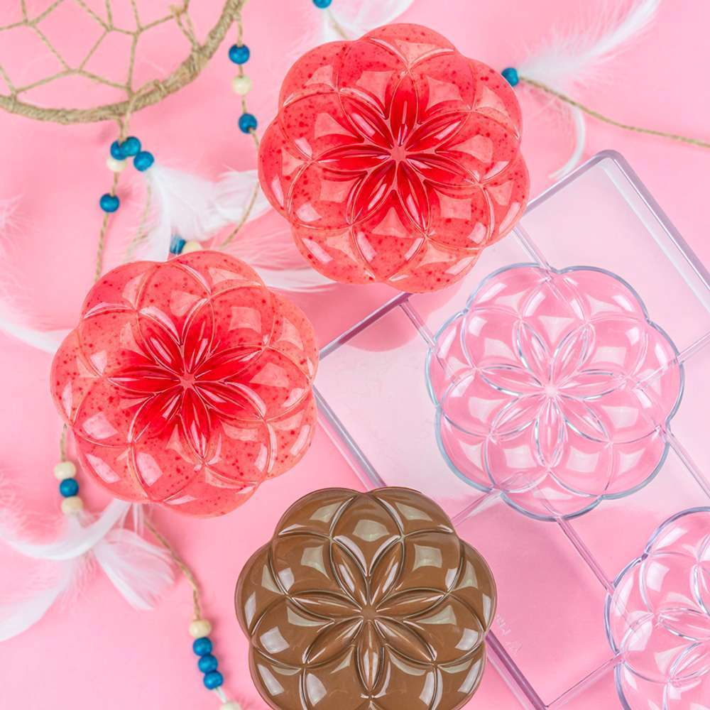 Форма для шоколаду полікарбонатна Квітка 90 г Martellato - 21MA2030 - Фото 2