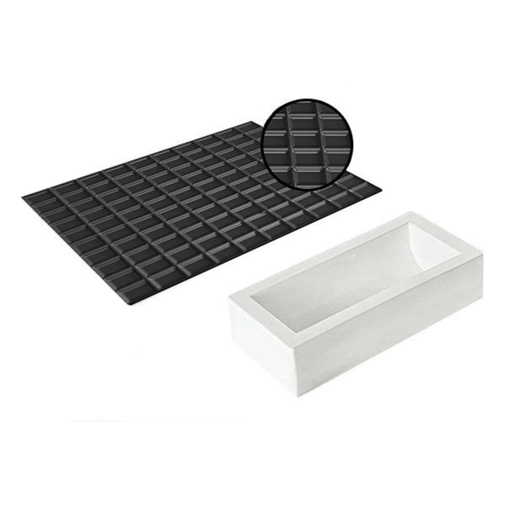 Набір силіконових форм для торту BUCHE TABLETTE Silikomart - KIT BUCHE TABLETTE - Фото 2