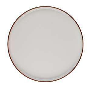 картинка Тарілка мілка з бортом ID Fine Modest Brown 21 см 18001-161021 від магазину BarYton