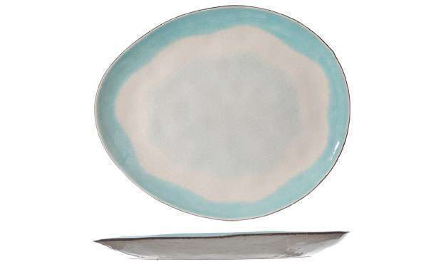 Тарелка десертная овальная Cosy&Trendy Malibu 20,5Х17,5 см 3762121 - Фото 1
