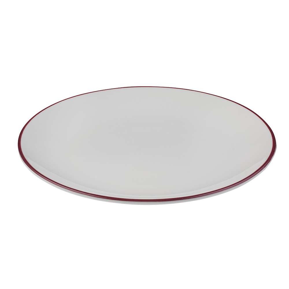 Тарілка мілка ID Fine Modest Maroon 23 см lona 13001-111023 - Фото 3