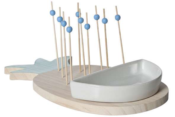 Деревянная доска Cosy&Trendy Pineapple 27.5X18X3.8 см 4813916 - Фото 1