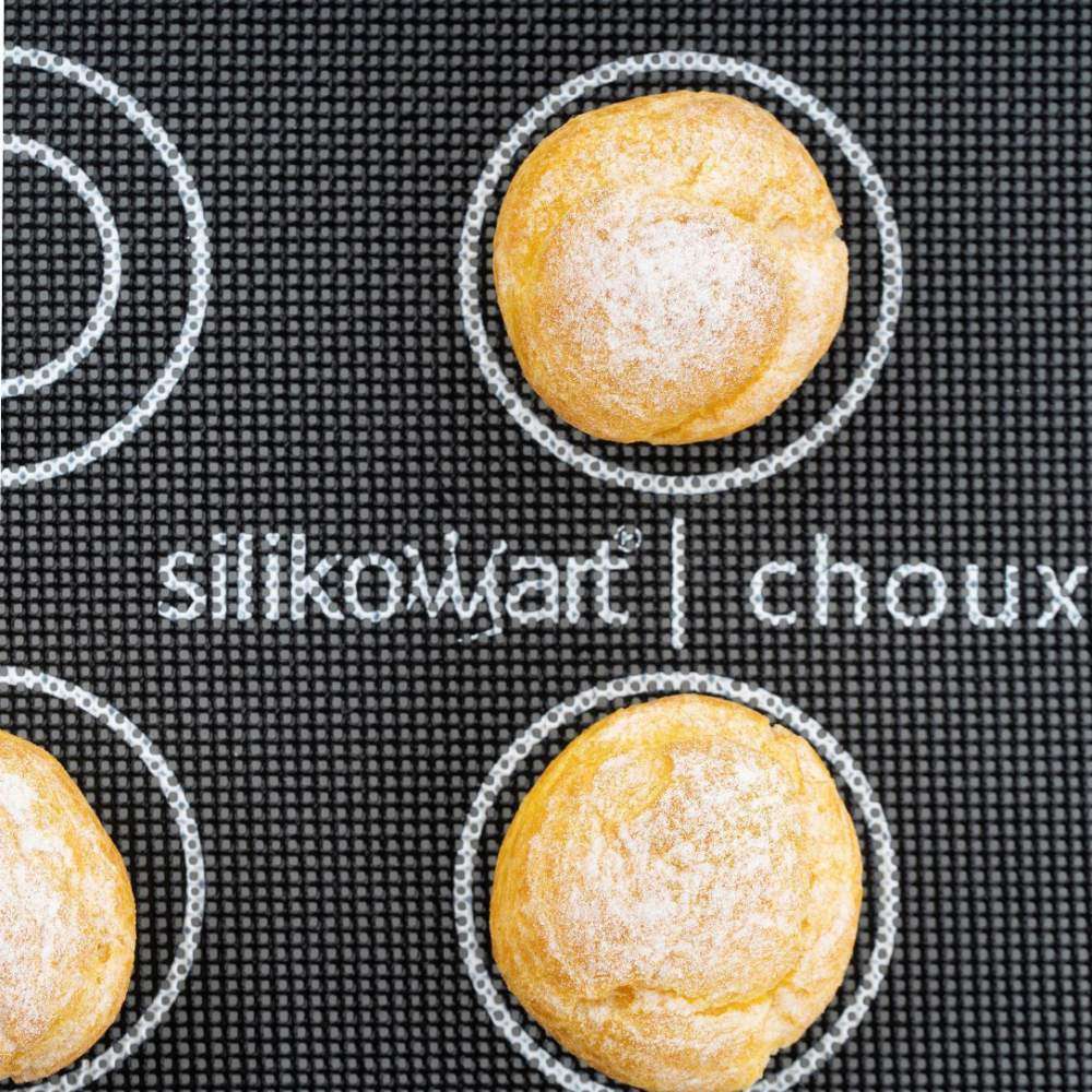 Килимок для профітролів силіконовий 58,3х38,4 см Silikomart - Air Mat Choux - Фото 2