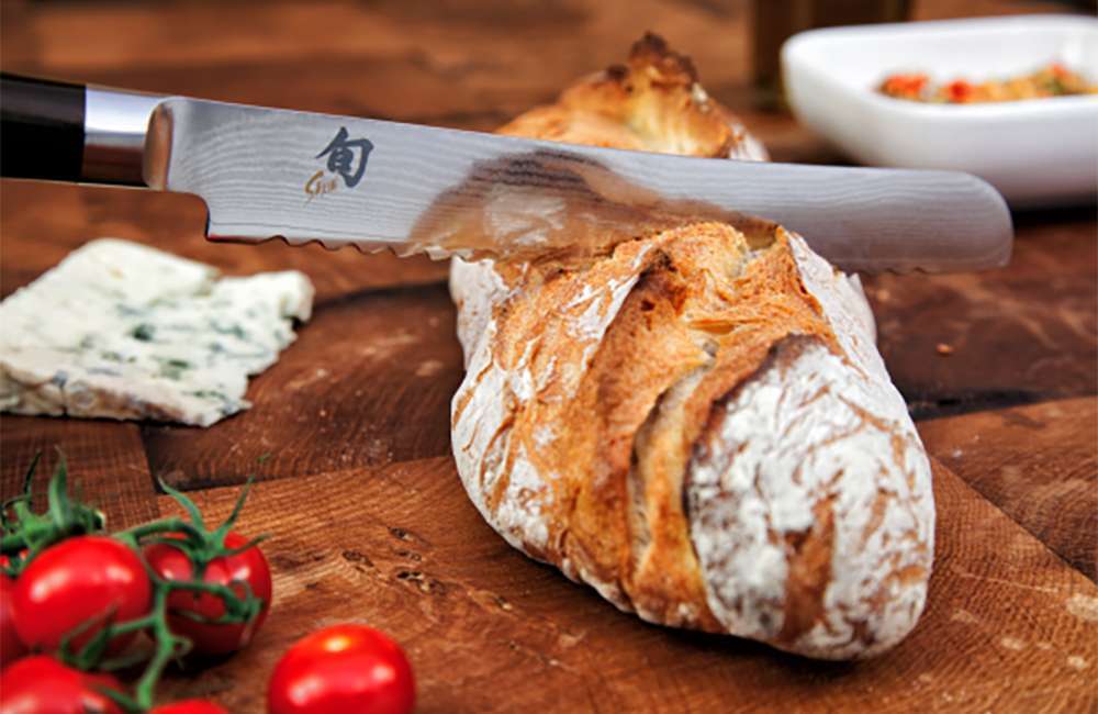 Нож для хлеба KAI Shun Classic 23 см DM-0705 - Фото 2