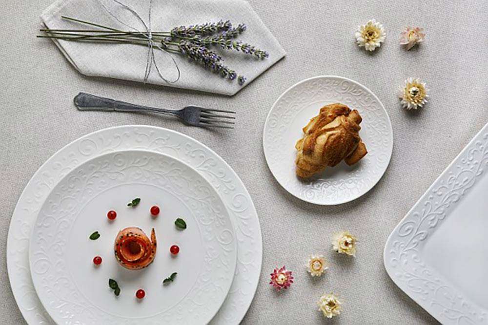 Блюдце Tognana Jasmin 16 см bianco JA006160000 - Фото 2