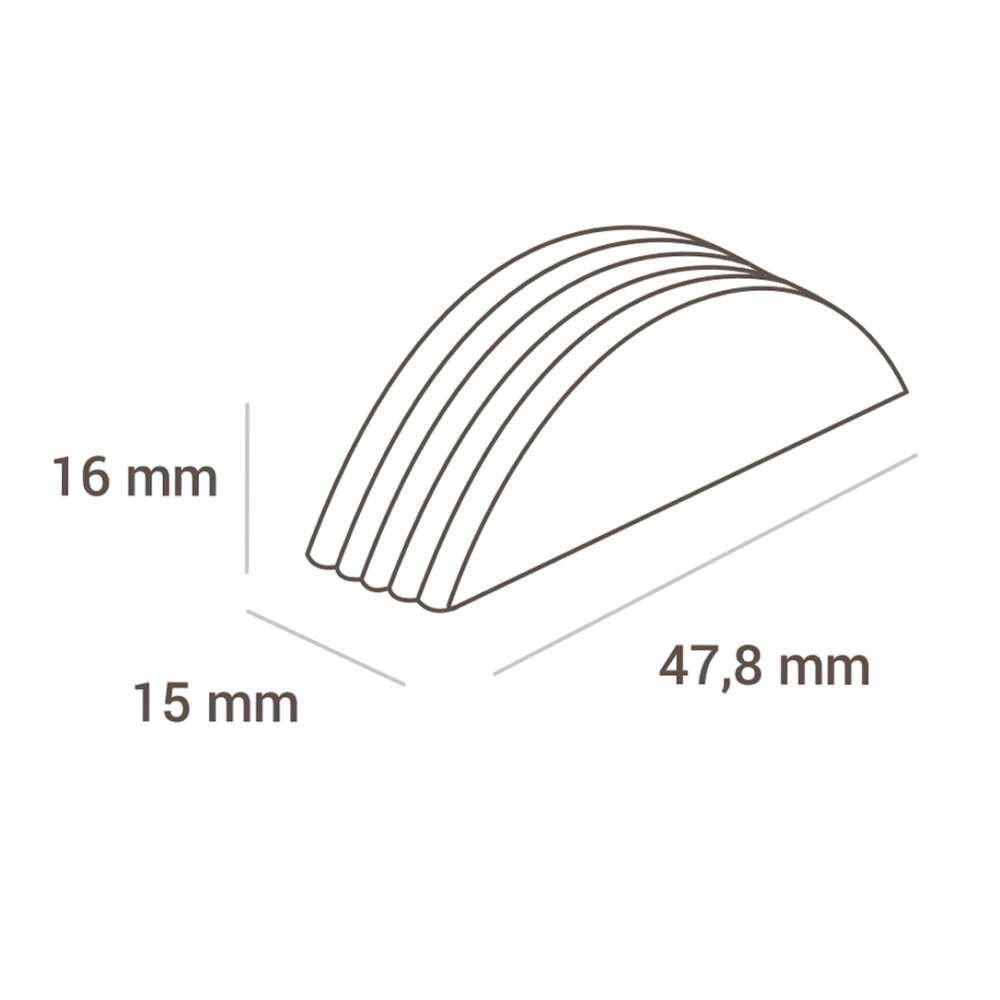 Форма для шоколада RIGA 24 шт Silikomart CH004 - Фото 2