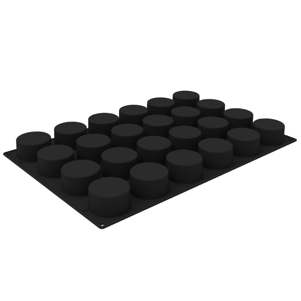 Силіконова форма для десертів SQ084 CYLINDERS Silikomart SQ084 - Фото 2