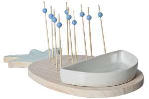 Деревянная доска Cosy&Trendy Pineapple 27.5X18X3.8 см 4813916