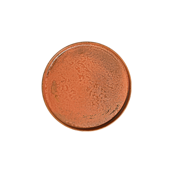 Тарелка мелкая с бортом ID Fine Fall Terra 28 см 20651-161028