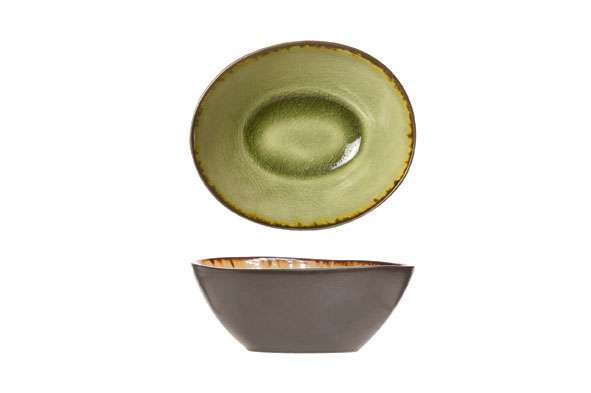 Салатник овальный Cosy&Trendy Mossa 10,5Х9 см 9787050 - Фото 1