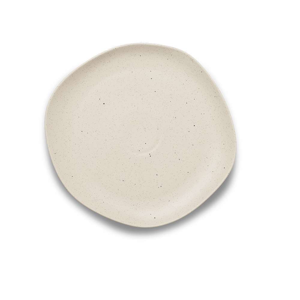 Тарілка плоска Ariane Earth 21 см linen dotts - AERARN508011021