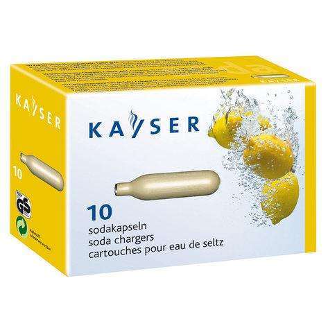 картинка Капсулы (баллончики) для содовой Kayser CO2 (10шт) 1101 от магазина BarYton