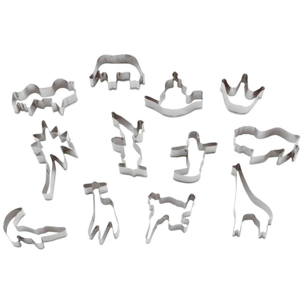 Набор вырубок для теста АФРИКА 12 шт Paderno 47328-15