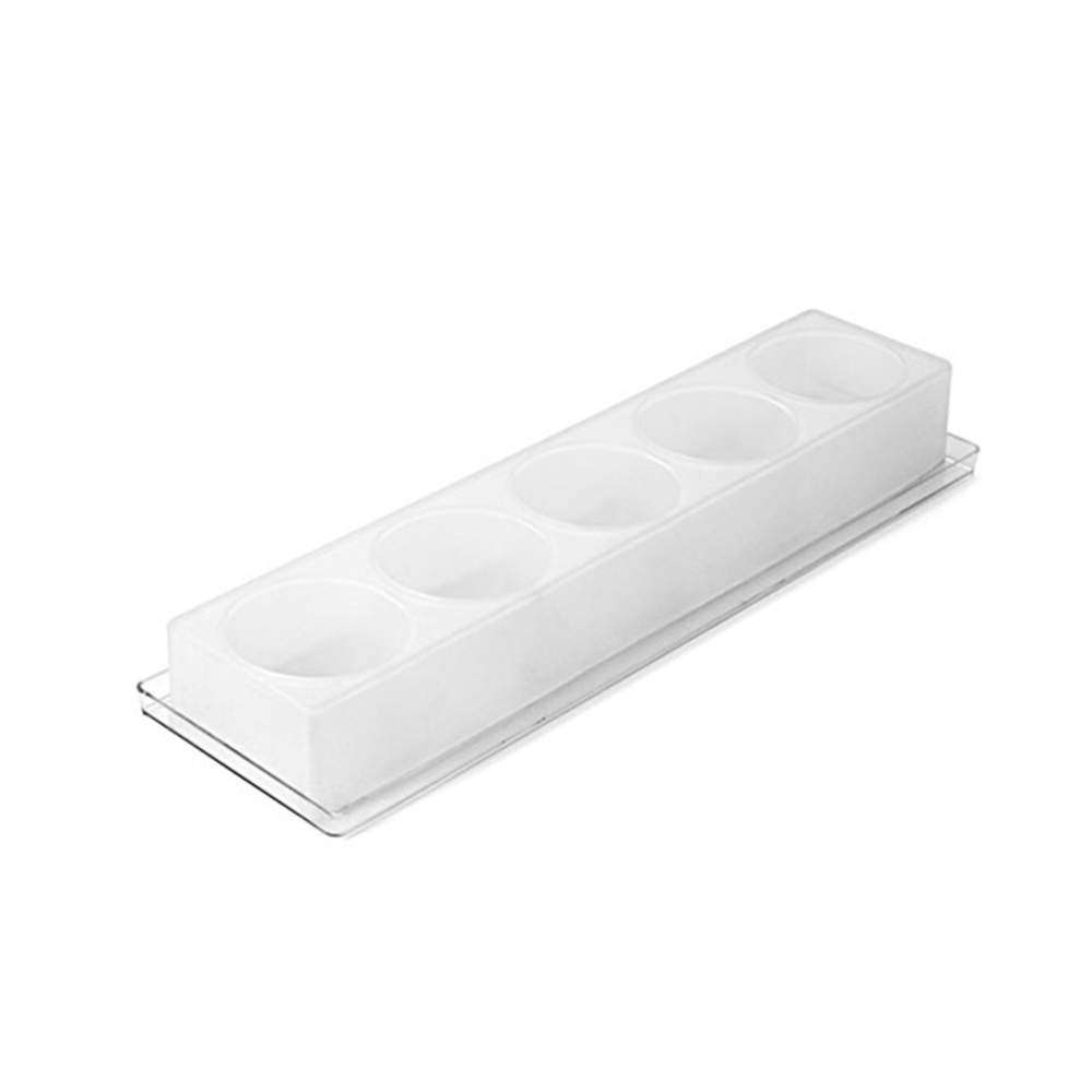 Силіконова форма для десертів MULTIFLEX 125 мл х 5 шт Silikomart MULTIFLEX 125