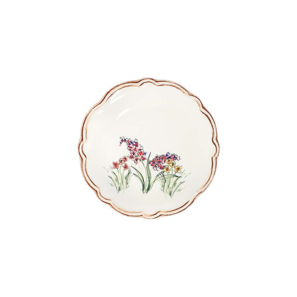 Тарелка мелкая Porser Home Amber 22 см FLY22DZPRS1056 - Фото 1