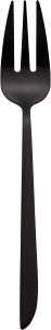 Вилка для торта Eternum Orca mat black 1485-4