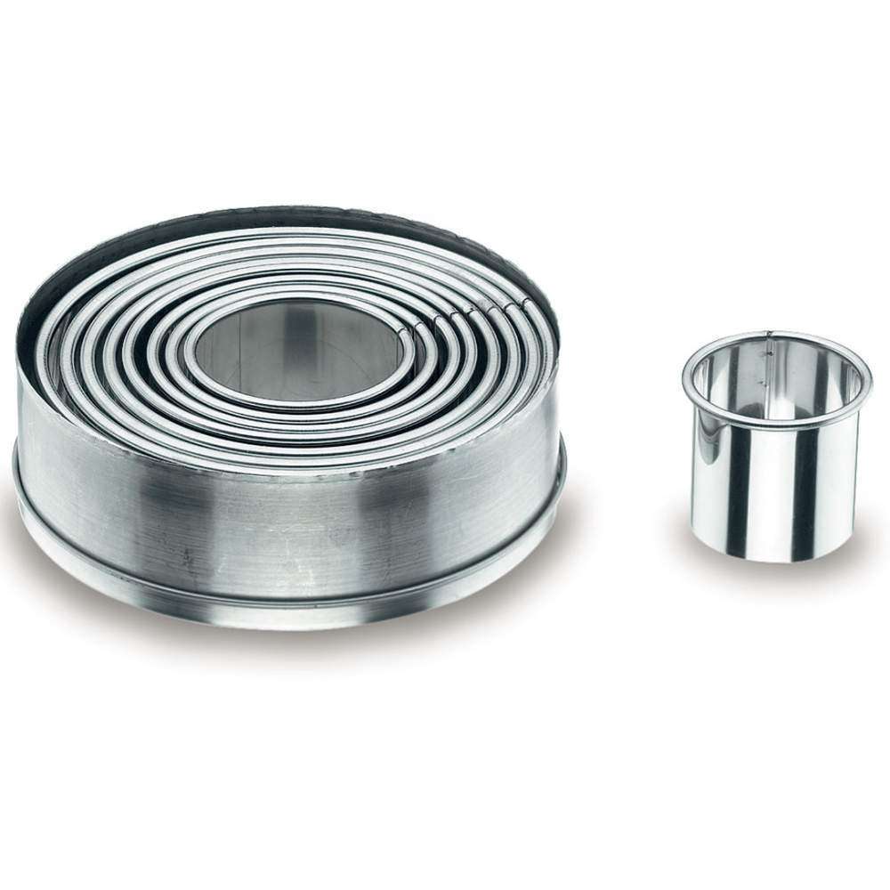 Набор вырубок для теста круглая 9 шт Lacor 68069