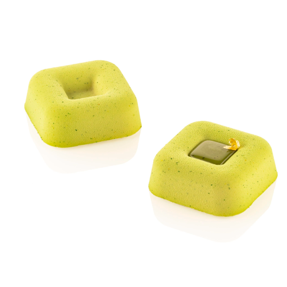 Силіконова форма для десертів SQUARE SAVARIN Silikomart - SQ090 - Фото 1