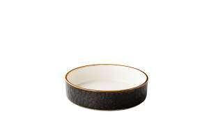 Салатник, тарілка глибока з бортом Style Point Authentic Jersey 750 мл d18Xh5 см  brown QU91070