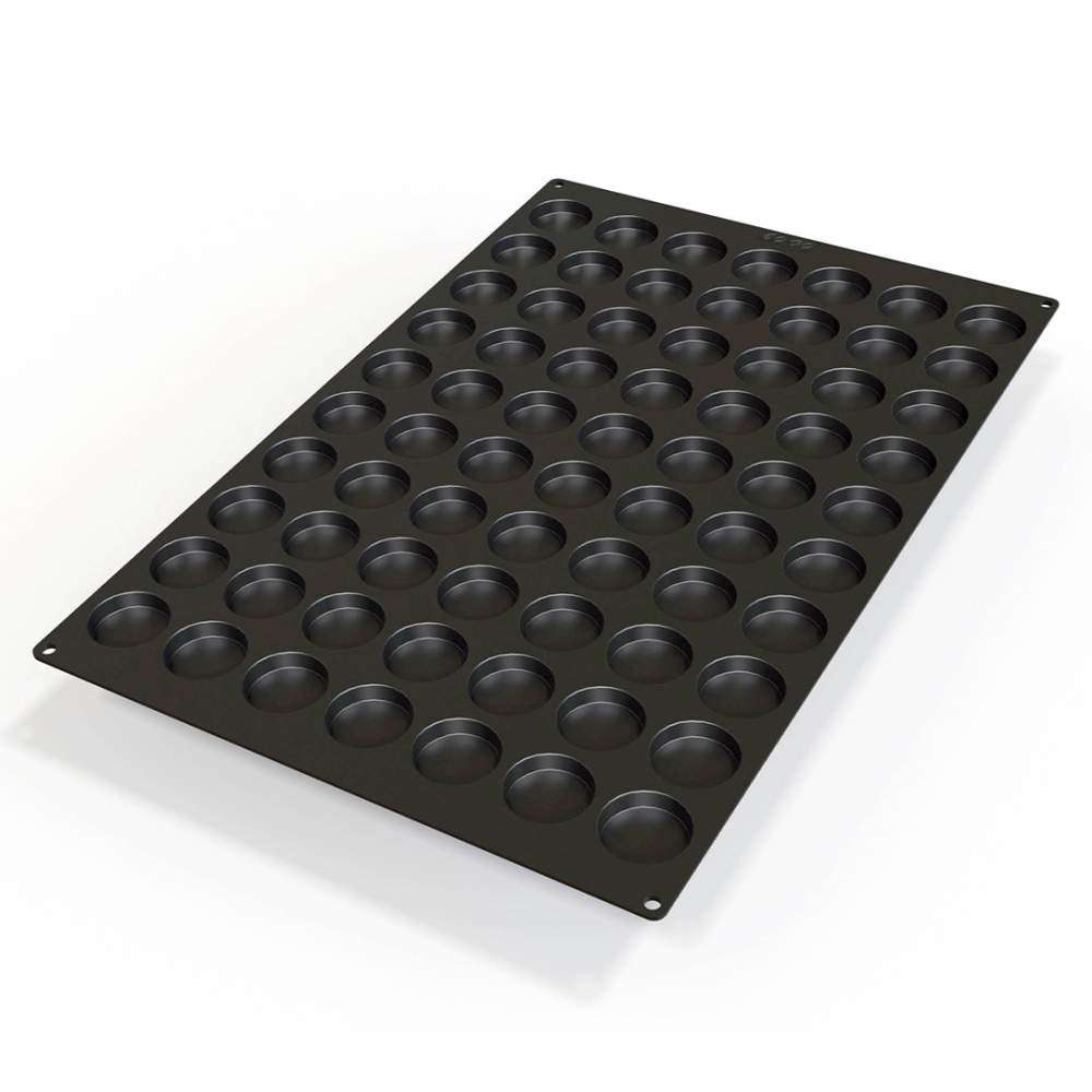 Силіконова форма для десертів КРУГ d 4,5 см Silikomart SQ050/YL - Фото 2