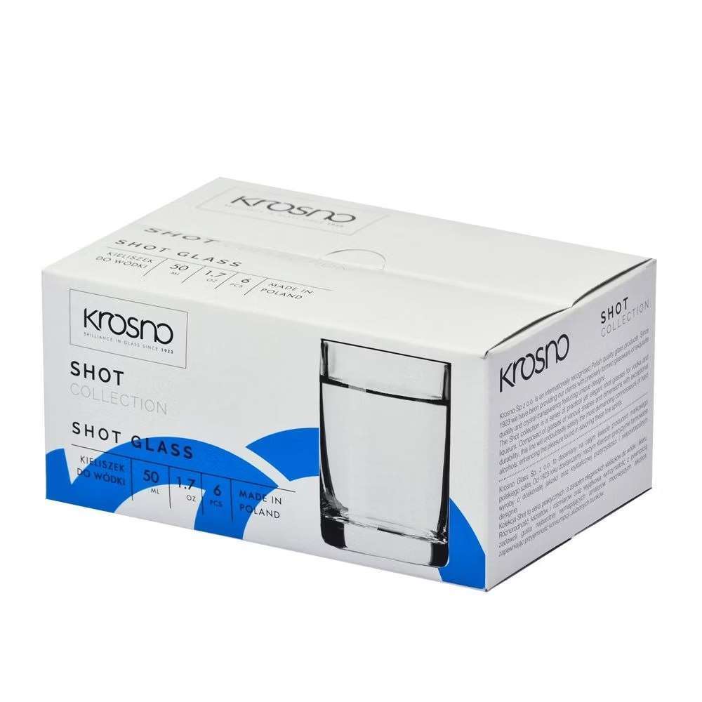 Рюмка для горілки Krosno Shot 50 мл - 5900345789163 - Фото 2