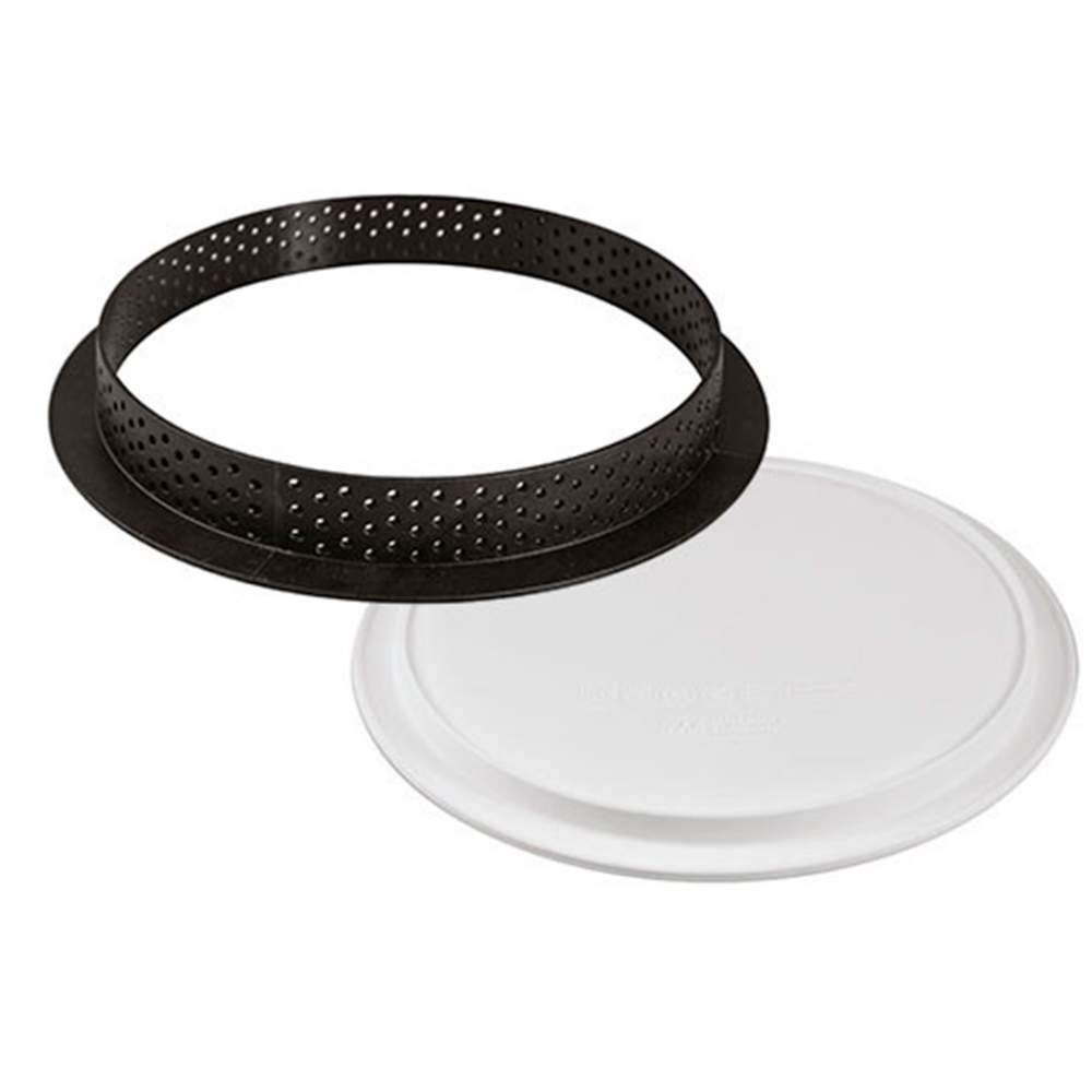 Набор форм для тартов ROUND d 21 cм Silikomart KIT TARTE RING ROUND D210 MM - Фото 1