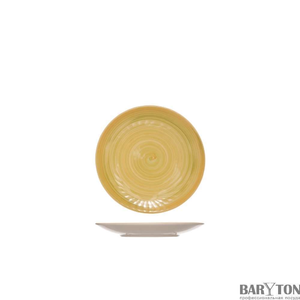 Тарелка мелкая Cosy&Trendy Turbolino 22 см желтая 573785 - Фото 2