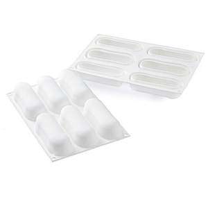 Силиконовая форма для десертов ÉCLAIR 140 мл Silikomart ECLAIR 140