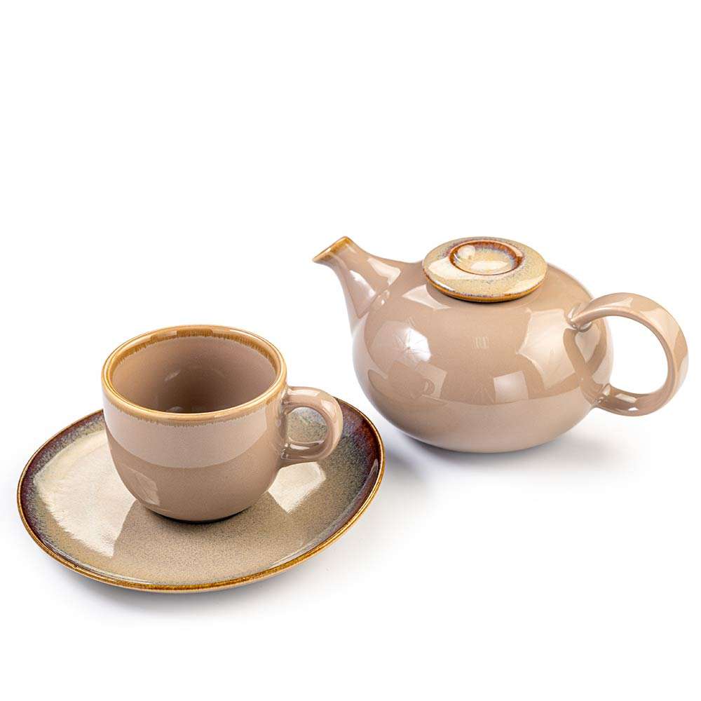 Чайник Ariane Vital Coupe 400 мл splash beige AVCARN257062040 - Фото 2