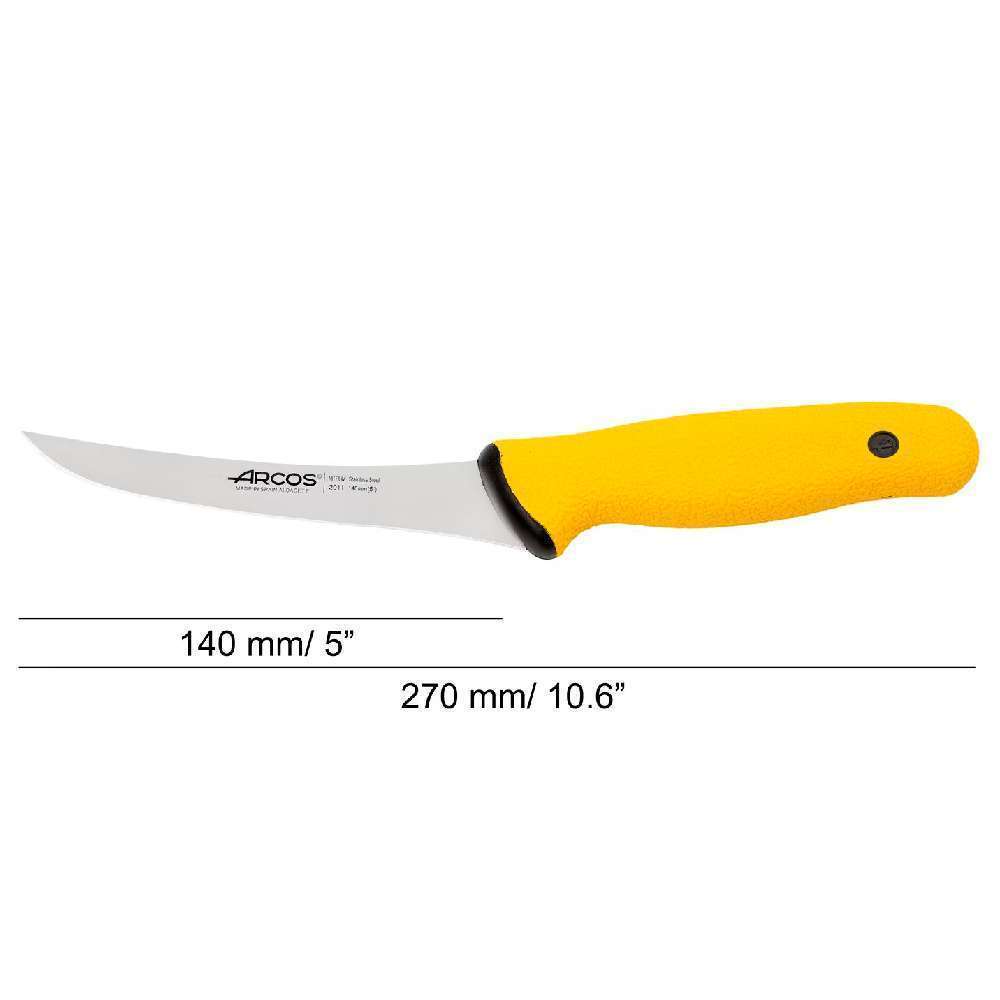 Нож обвалочный 140 мм полужесткий, серия DUO PRO Arcos  201100 - Фото 2