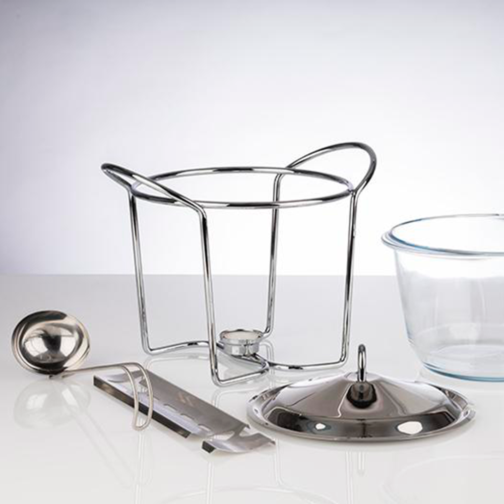 Мармит прямоугольный со стекляной емкостью 4 л, 24,4х32 см, h 28 см APS 65067 - Фото 3