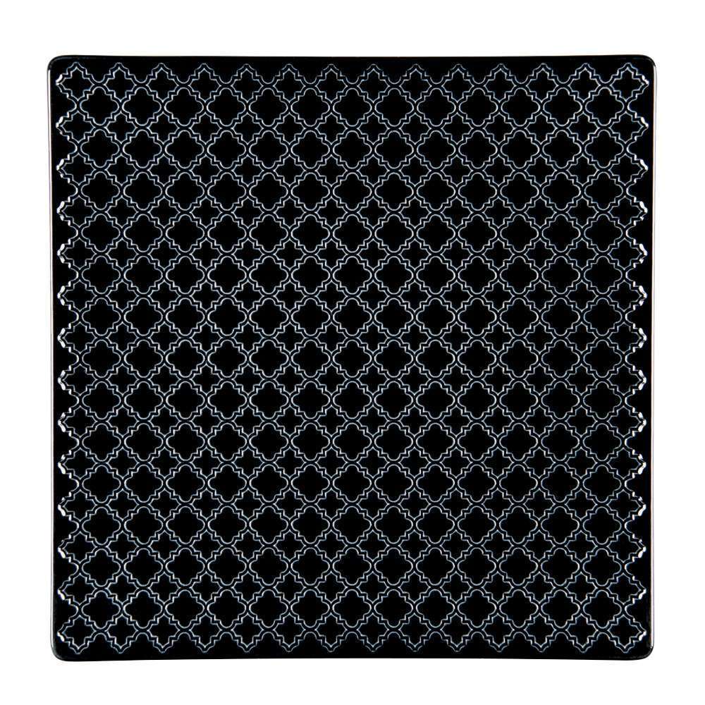 Тарелка квадратная Lubiana Marrakesz 30.5X30.5 см черная L4296K80E 