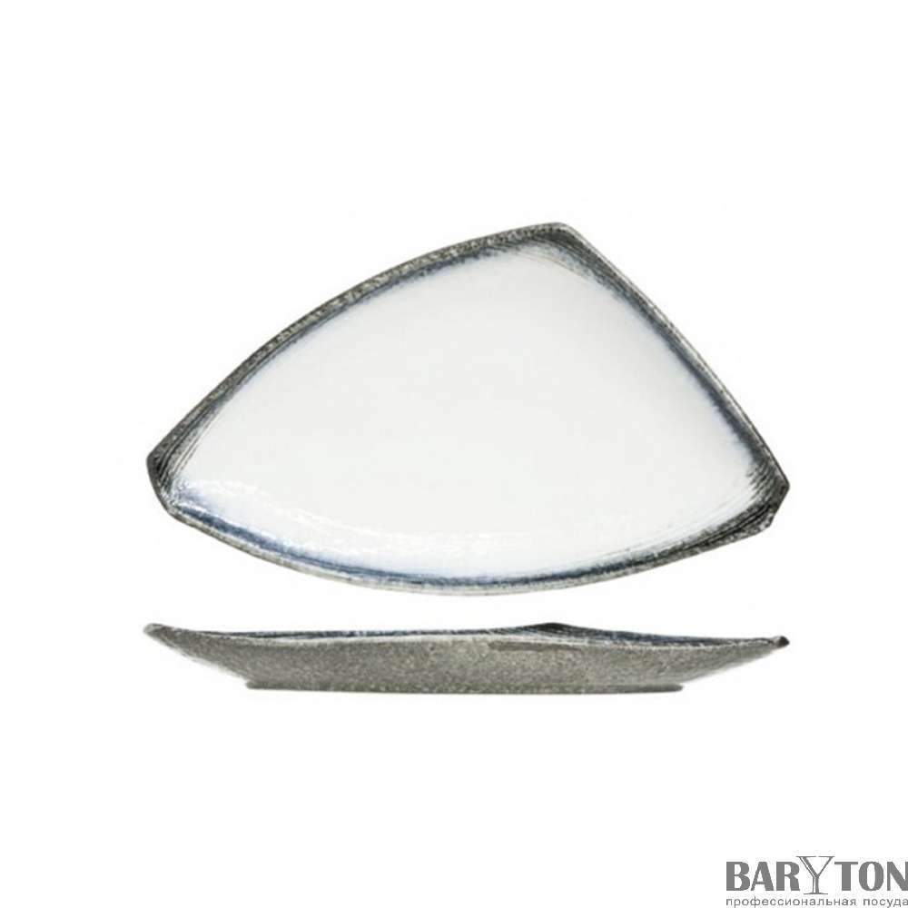 Тарелка треугольная Cosy&Trendy Sea pearl 40Х23 см 9632629 - Фото 2