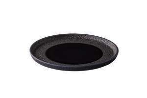 Тарелка мелкая Studio Raw Vulcanic d22 см black RD18539