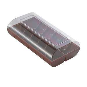 Коробки для макаронс на 12 шт, 48 шт в упаковке Silikomart Brown 12