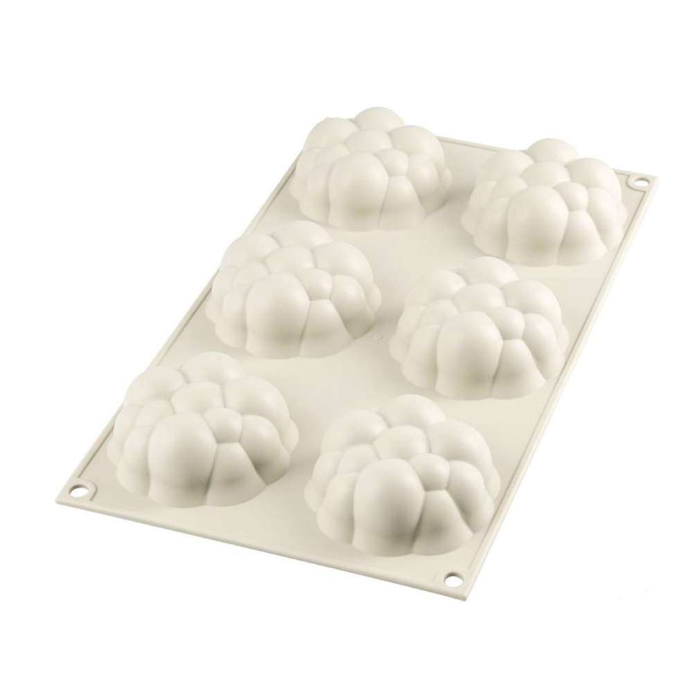 Силиконовая форма для десертов BOLLICINE 6х85 мл Silikomart BOLLICINE - Фото 1