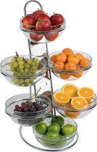 Стойка фуршетная для 6 мисок APS 39X31Xh66 см 11599