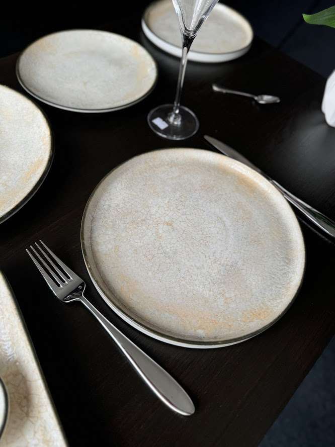 Тарілка мілка з бортом Ariane Cascade 21 см - DSEARN04ZB11021 - Фото 3