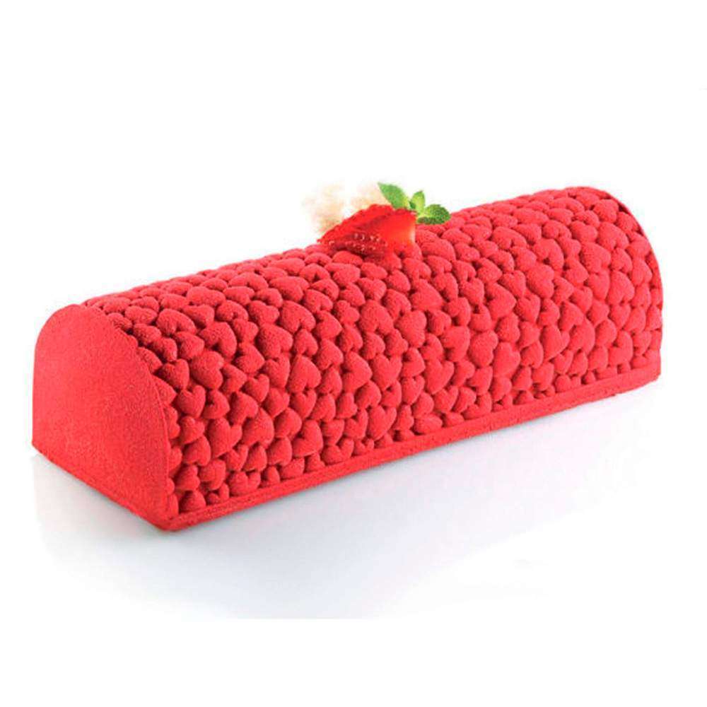 Коврик силиконовый для декора LOVE Silikomart TEX08 - Фото 2