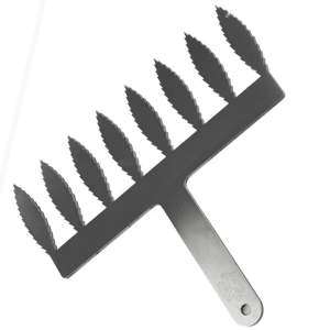 Шпатель для шоколадного декору h 60 мм (на 8 пір'їнок) Martellato - 20FH02S