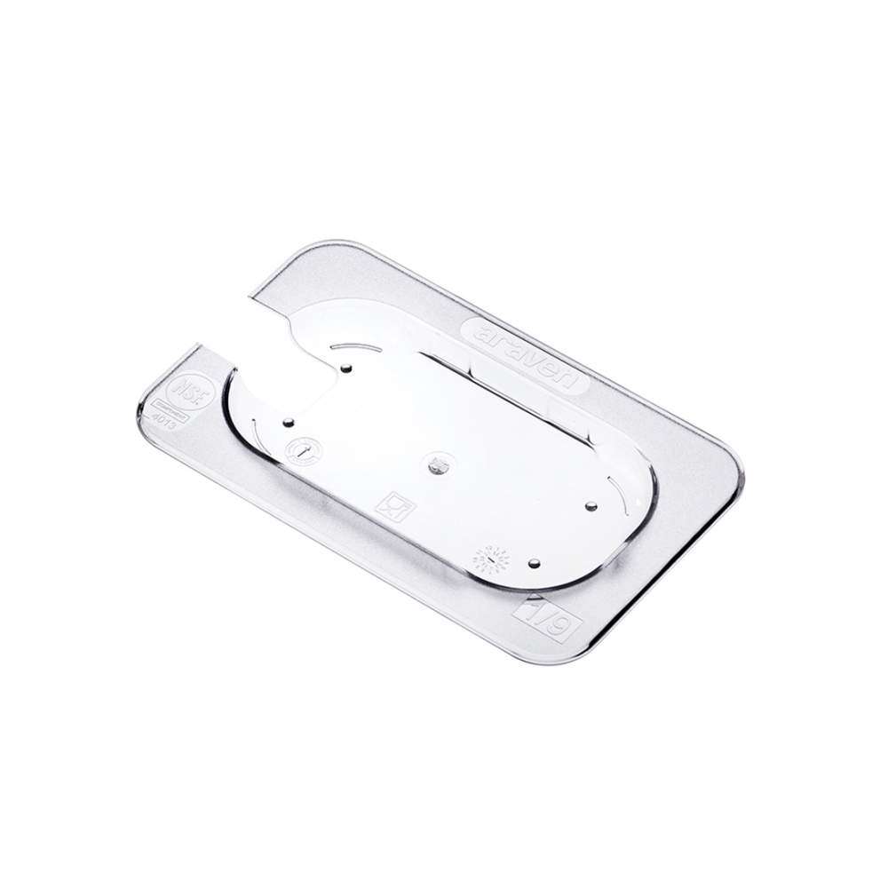 Крышка из поликарбоната GN 1/9 с отверстием для ложки Araven 84013