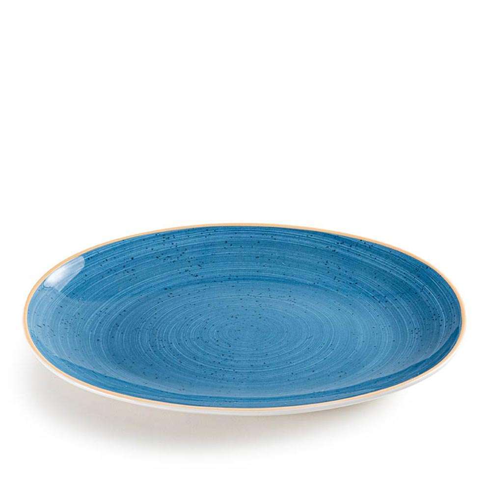Тарелка овальная Ariane Twister Blue 32 см AVCARN264015032 - Фото 1