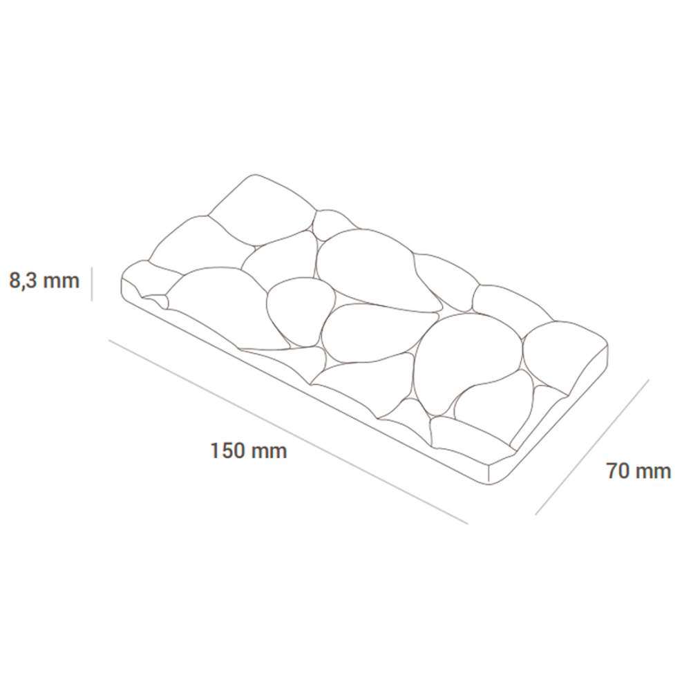 Форма для шоколаду GOCCIA T 3 шт Silikomart - CH008 - Фото 2
