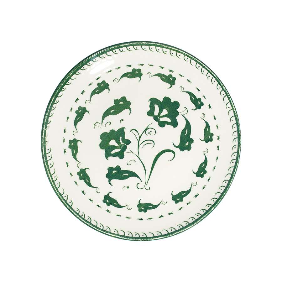 Тарелка мелкая Porser Professional 1972 Eden 25 см green TVL25DZ-ID1029 - Фото 1