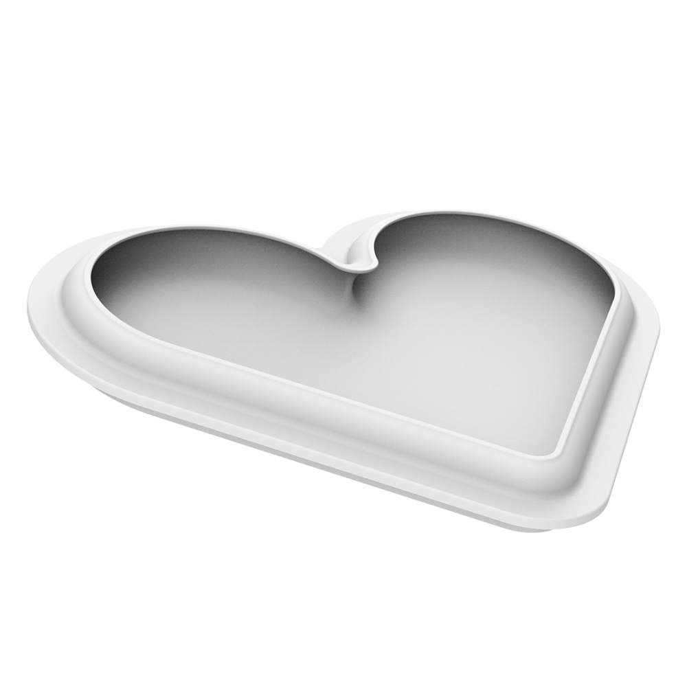 Набір силіконових форм для десерту Серце 580 мл Silikomart - LEVEL HEARTS 580 - Фото 2