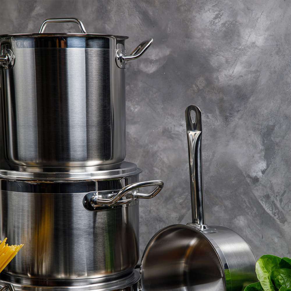 302020 Каструля висока з кришкою 20х20 см, 6,2 л, серія "Resto Range" - Фото 2